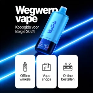 Wegwerp vape kopen in België waar & hoe