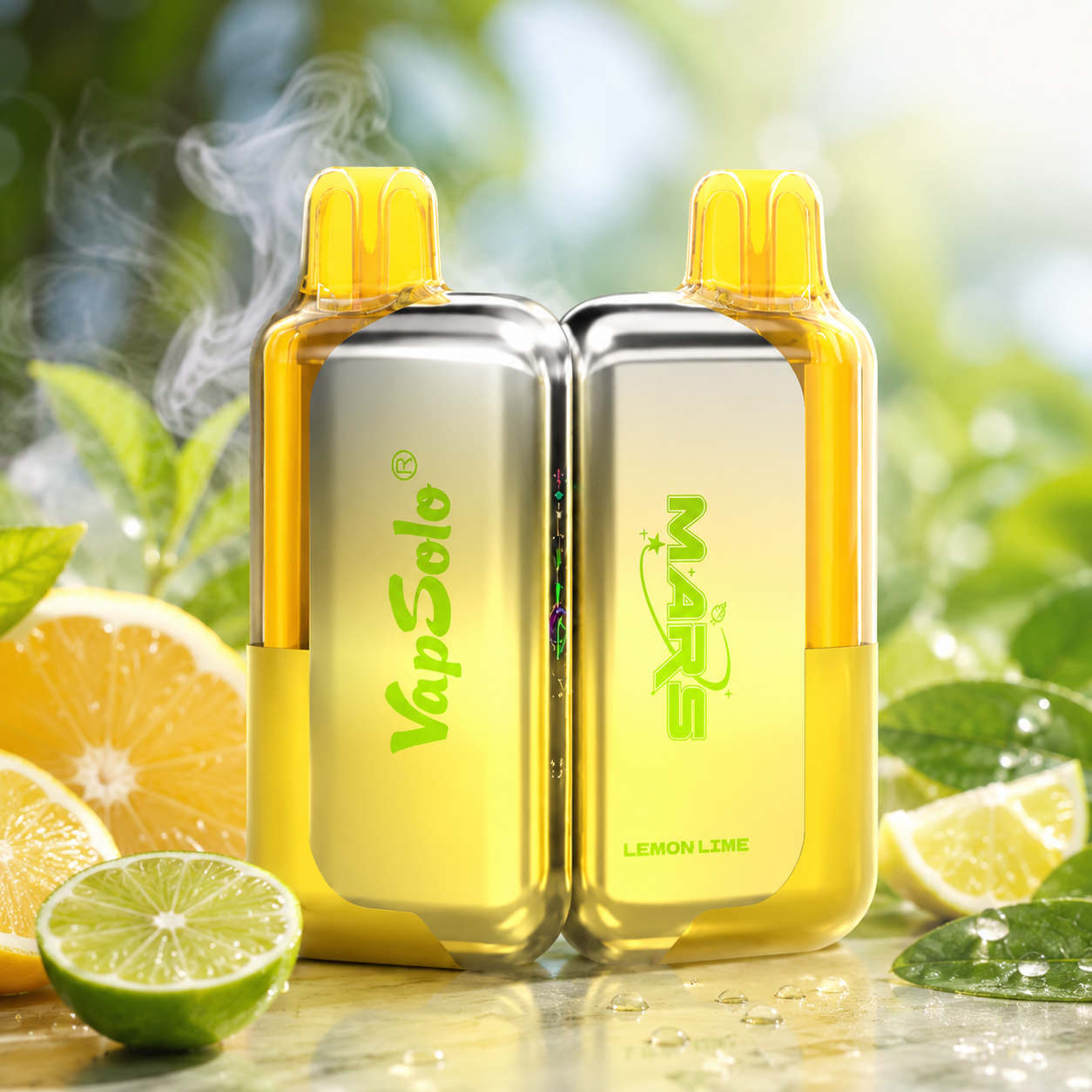 Vapsolo MARS 50000 wegwerp vape met display en airflow