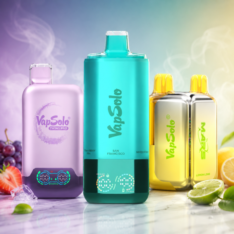 Vapsolo wegwerp vape modellen voor gebruikers in België