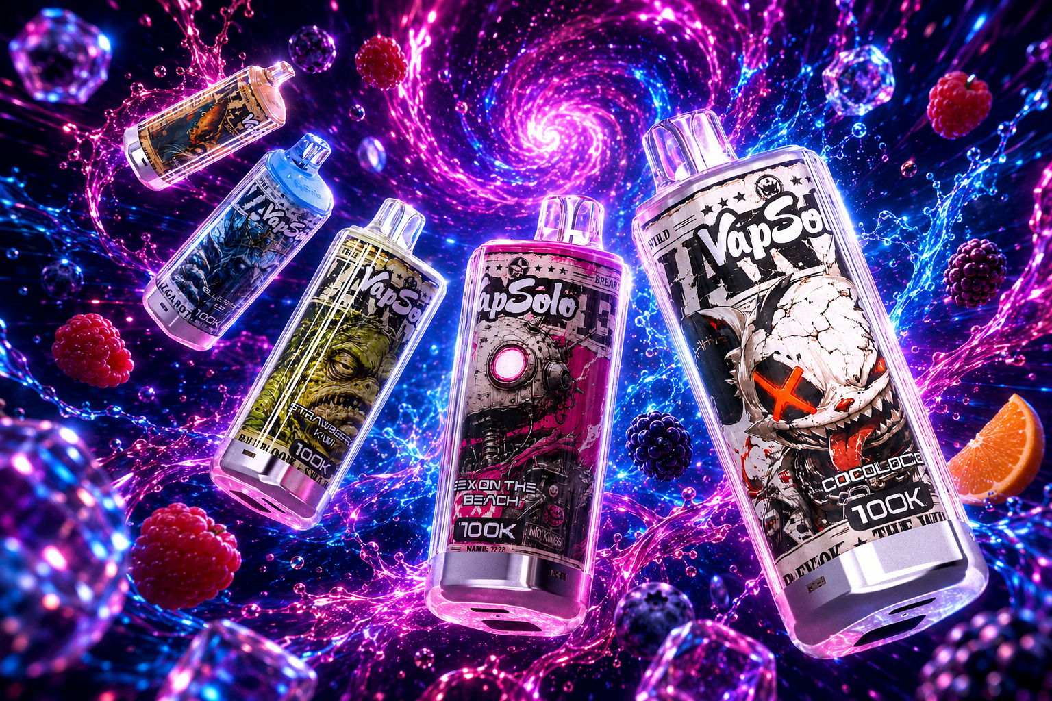 Vapsolo 100K - 100000 puffs disposable vape